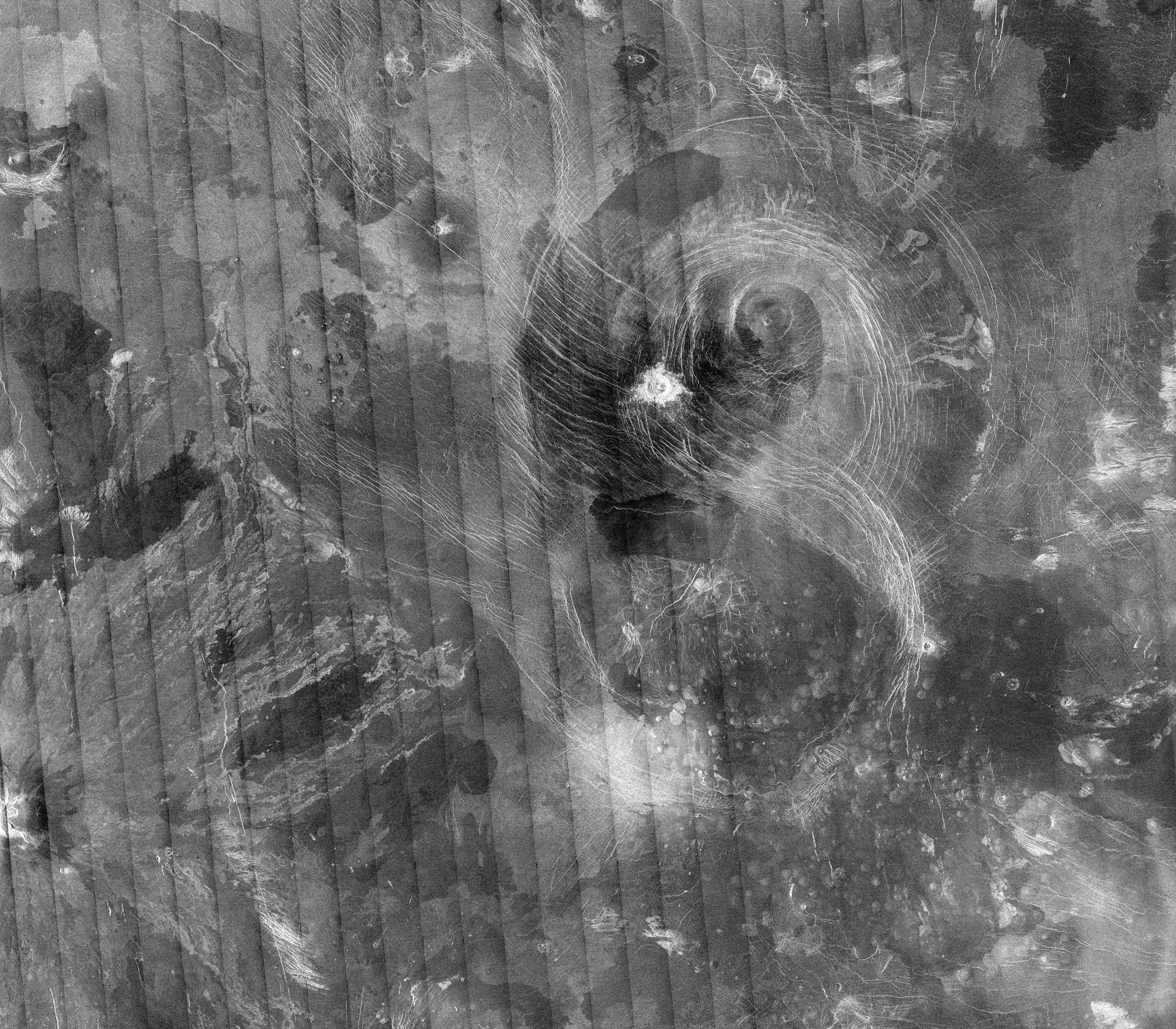 Imagen de Venus de la Sonda Magallanes